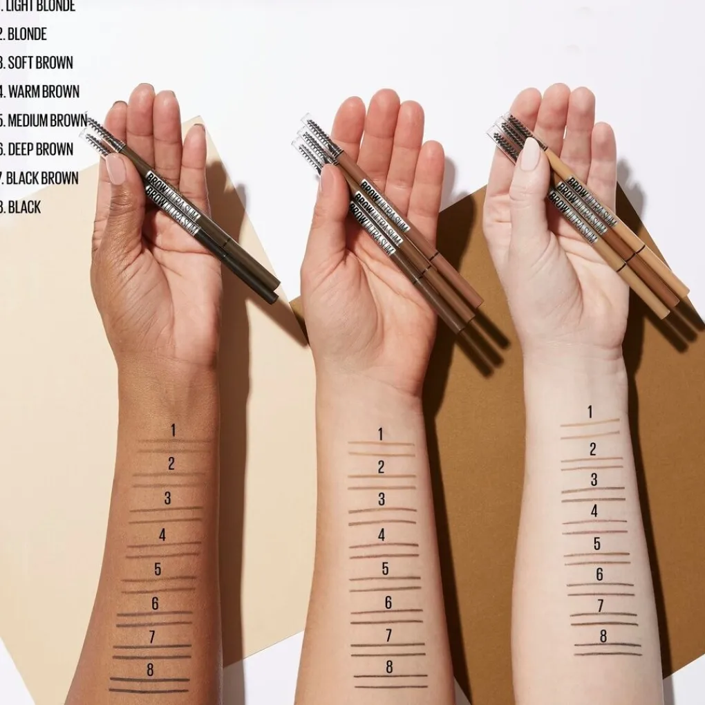 Maybelline Wenkbrauw Make-Up>New York Brow Ultra Slim 05 Deep Brown Wenkbrauwpotlood
