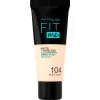 Maybelline Foundation>New York Fit Me Matte & Poreless 104 Soft Ivory Foundation