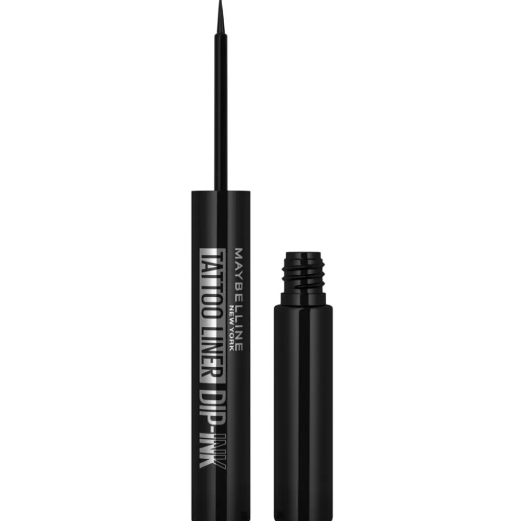 Maybelline Eyeliner>New York Tattoo Liner 110 Black Track Dip-Ink Liquid Eyeliner
