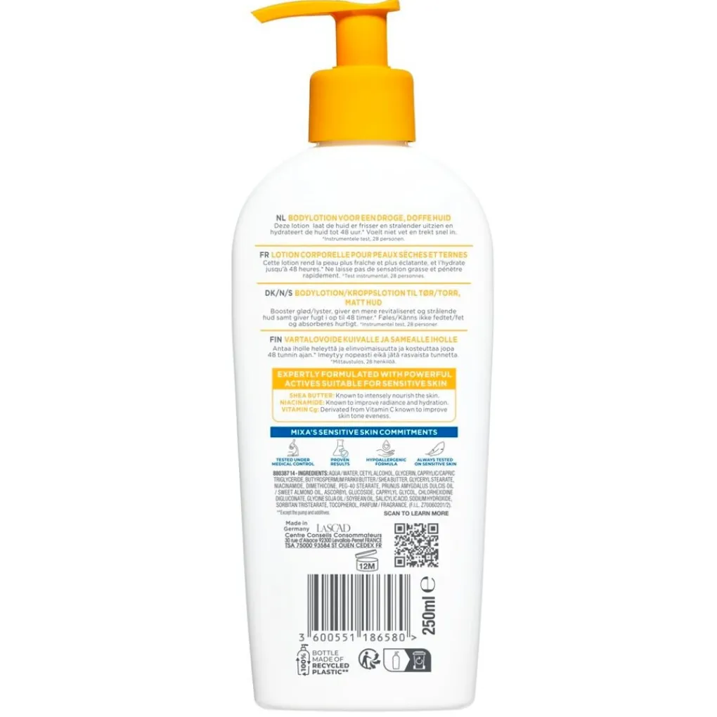Mixa Bodylotion>Niacinamide Bright Bodylotion