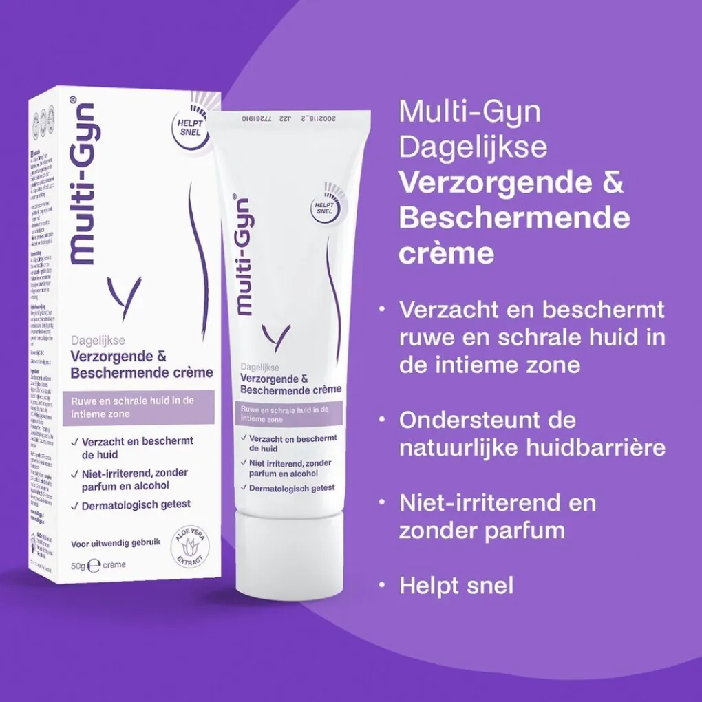 Multi-Gyn Intieme Hygiëne>Verzorgende en Beschermende Crème