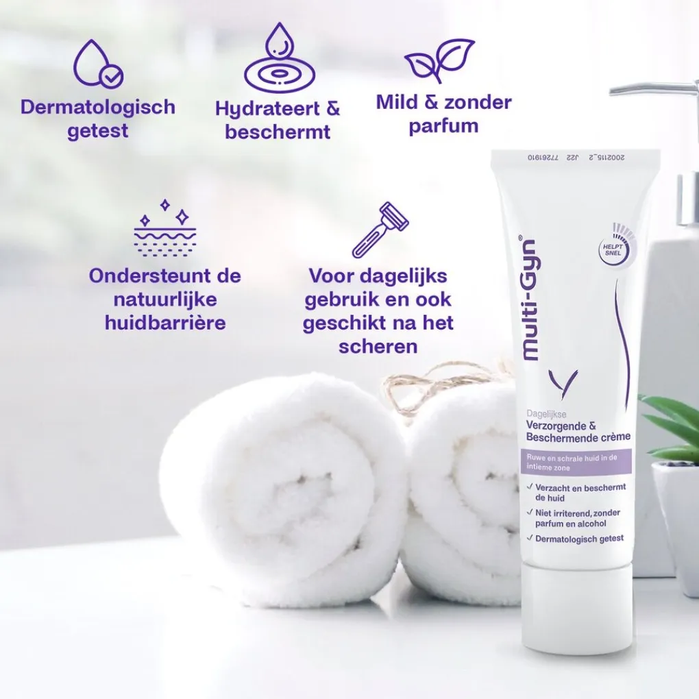 Multi-Gyn Intieme Hygiëne>Verzorgende en Beschermende Crème