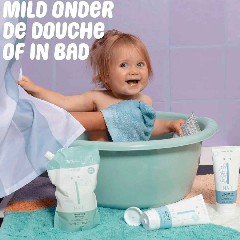 Naïf Baby Bad- En Doucheverzorging>Baby & Kids Wash Gel Navulling