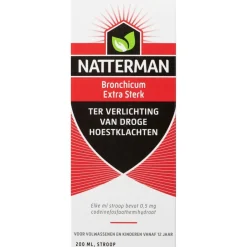 Natterman Luchtwegen>Bronchicum Extra Sterk Hoestsiroop