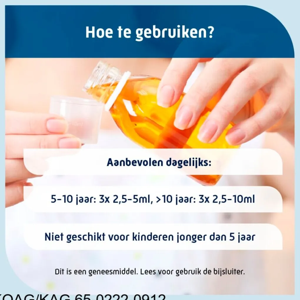 Natterman Luchtwegen>Broomhexine Extra Sterk 8mg/5ml Hoestdrank