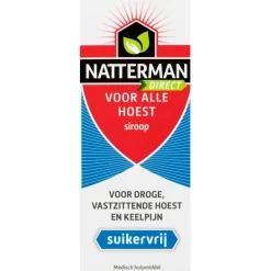 Natterman Luchtwegen>Direct Voor Alle Hoest Suikervrije Siroop