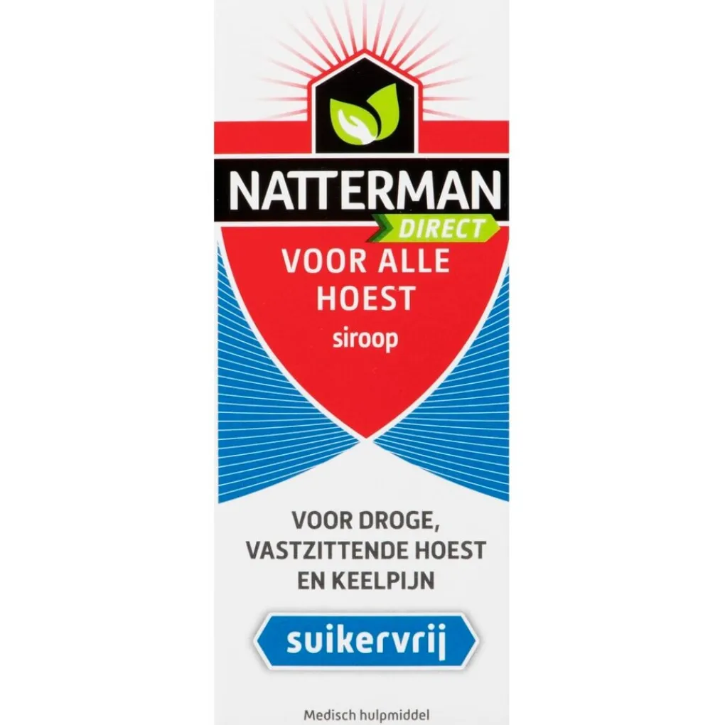 Natterman Luchtwegen>Direct Voor Alle Hoest Suikervrije Siroop