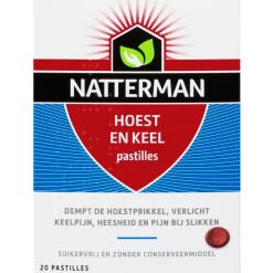 Natterman Luchtwegen>Hoest en Keel Pastilles