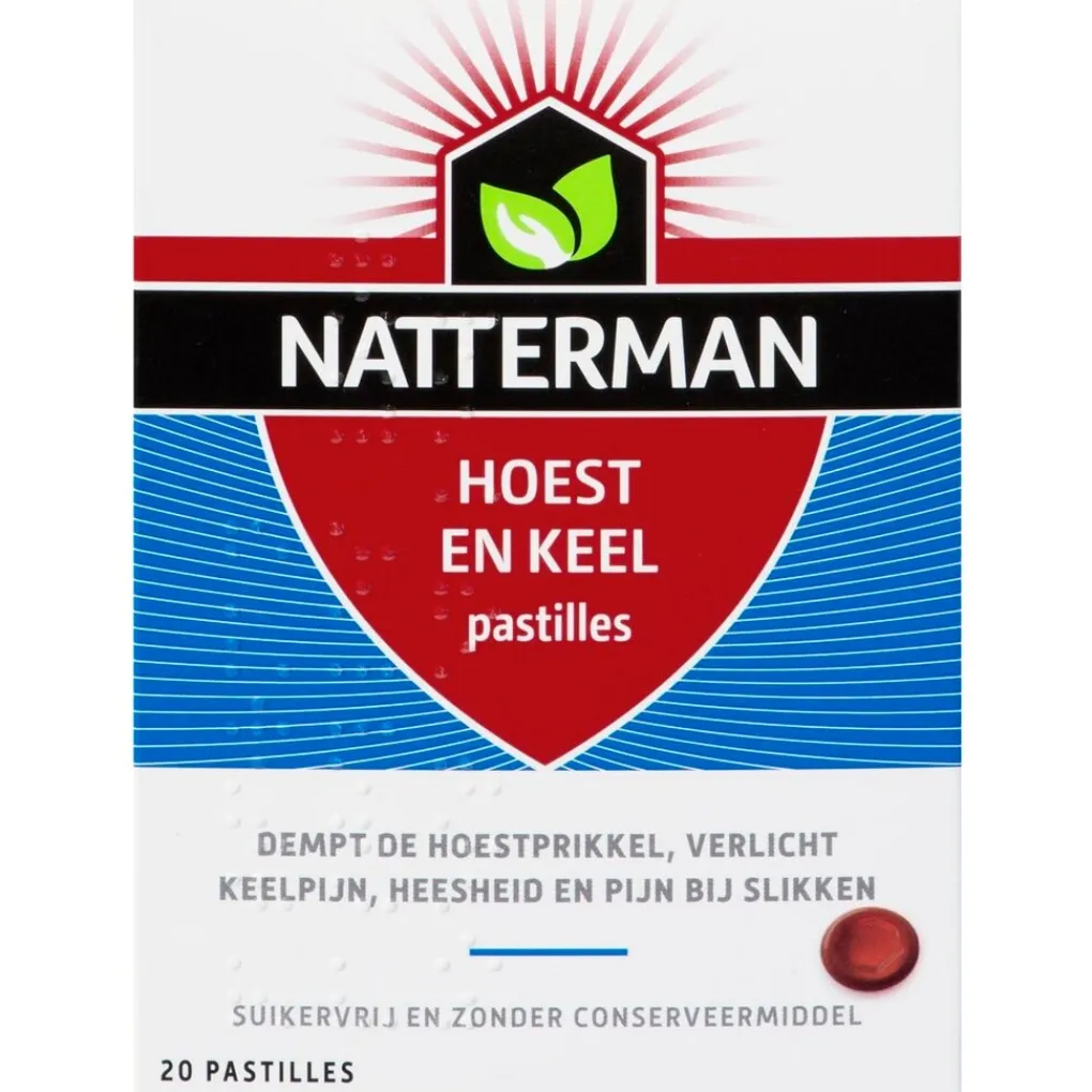 Natterman Luchtwegen>Hoest en Keel Pastilles