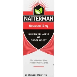 Natterman Luchtwegen>Noscasan Tabletten