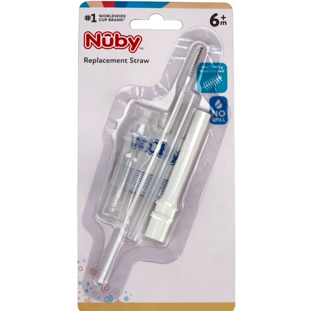 Nuby Flesvoedingsaccessoires>Nûby Flip-It Vervangset met Anti-lekrietje