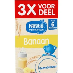 Nestle Babypap>Nestlé Baby 6+M Banaan Pyjamapapje