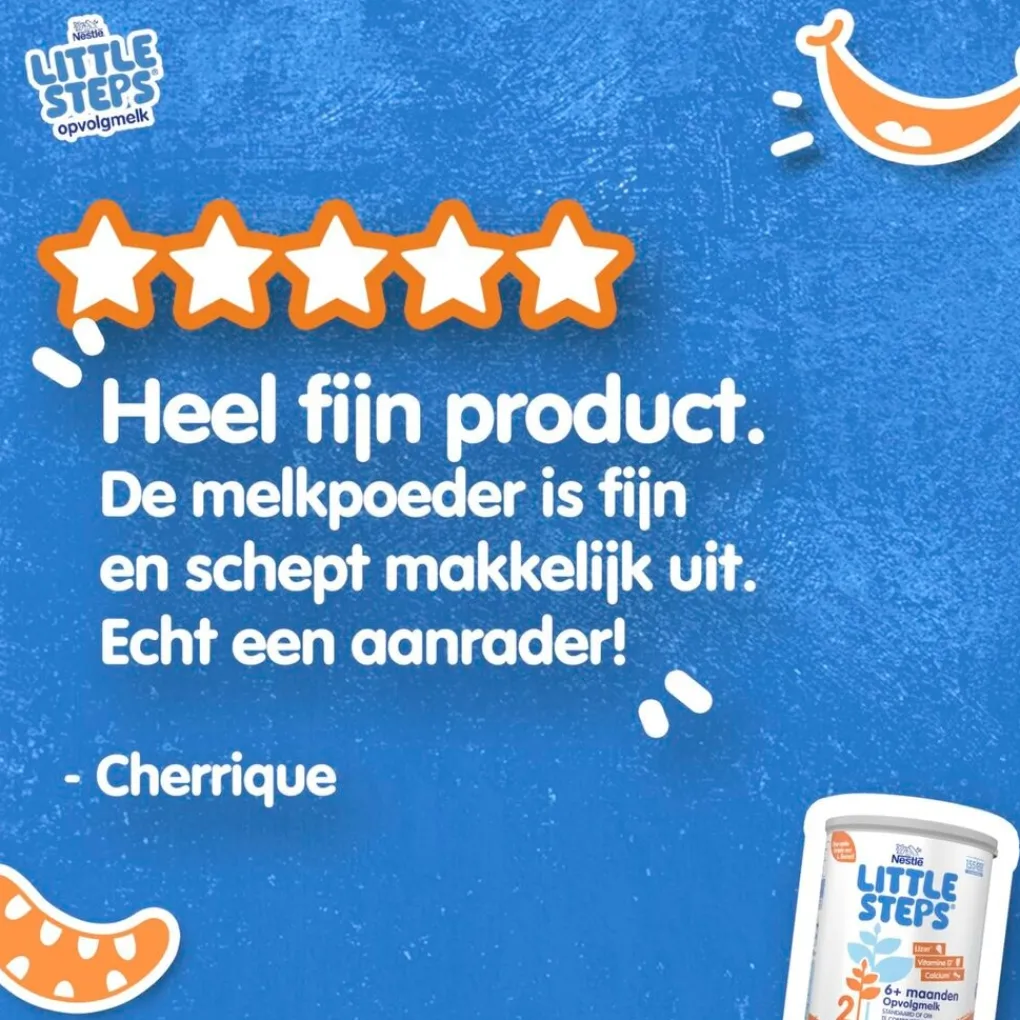 Nestle Flesvoeding>Nestlé Little Steps 2 6+ Maanden Standaard Opvolgmelk