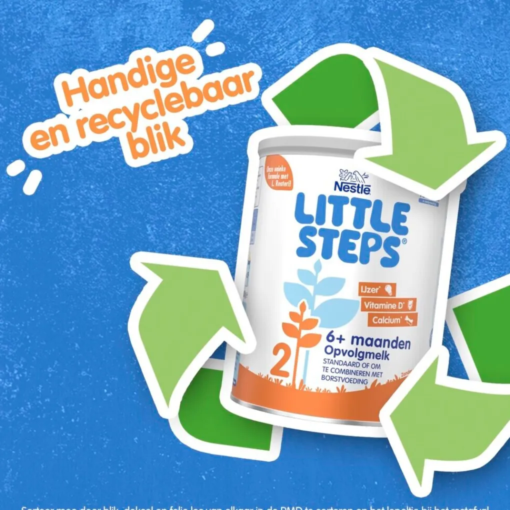 Nestle Flesvoeding>Nestlé Little Steps 2 6+ Maanden Standaard Opvolgmelk