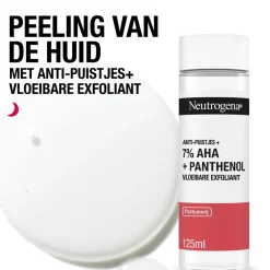 Neutrogena Exfoliant|Dermacare>Anti-Puistjes+ 7% AHA + Panthenol Vloeibare Exfoliant