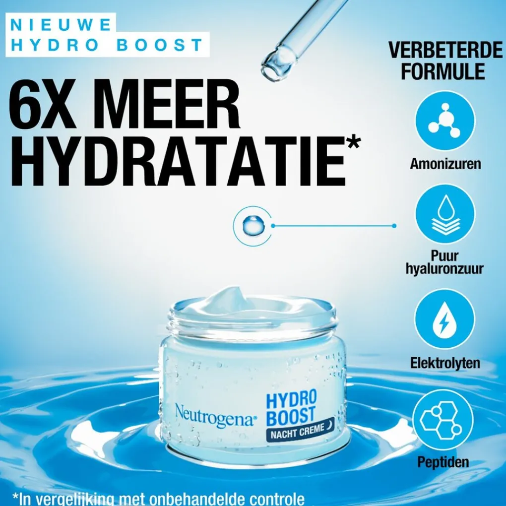 Neutrogena Dermacare|Nachtcreme>Hydro Boost Nachtcrème