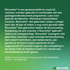 Nicorette Stoppen Met Roken>Classic 2mg Suikervrije Kauwgom