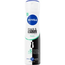 Nivea Deospray>Black & White Invisible Fresh Antitranspirant Spray