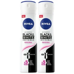 Nivea Deospray>Black & White Invisible Original Antitranspirant Spray
