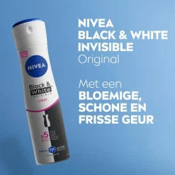 Nivea Deospray>Black & White Invisible Original Antitranspirant Spray