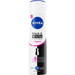 Nivea Deospray>Black & White Invisible Original Antitranspirant Spray