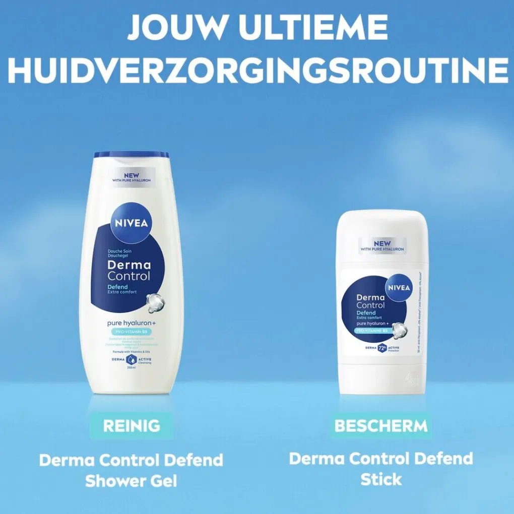 Nivea Deostick>Derma Control Defend Antitranspirant Stick