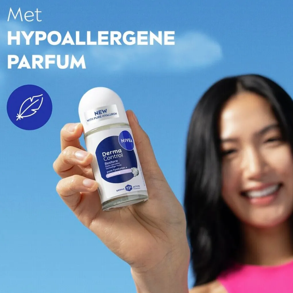 Nivea Deoroller>Derma Control Restore Antitranspirant Roller