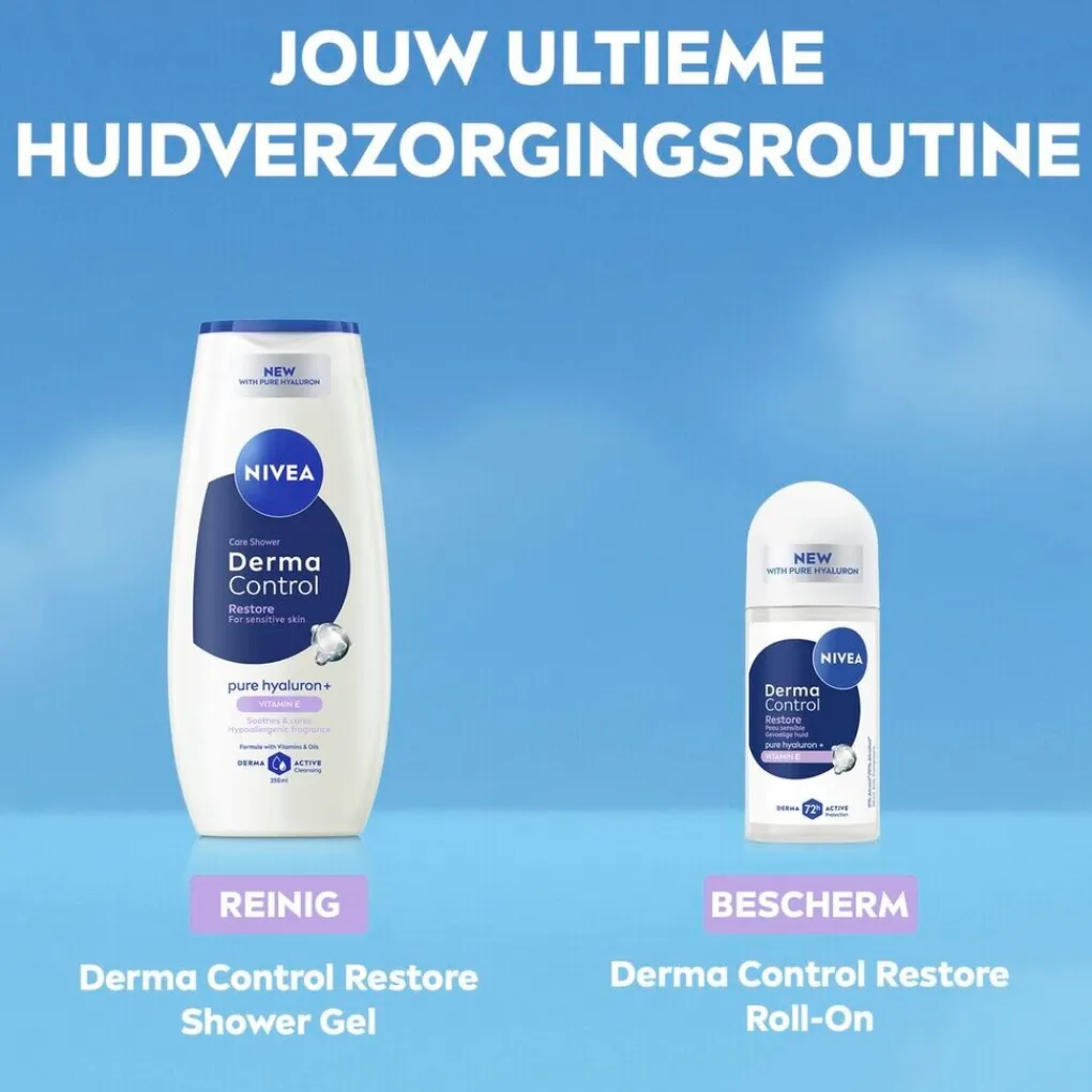 Nivea Deoroller>Derma Control Restore Antitranspirant Roller