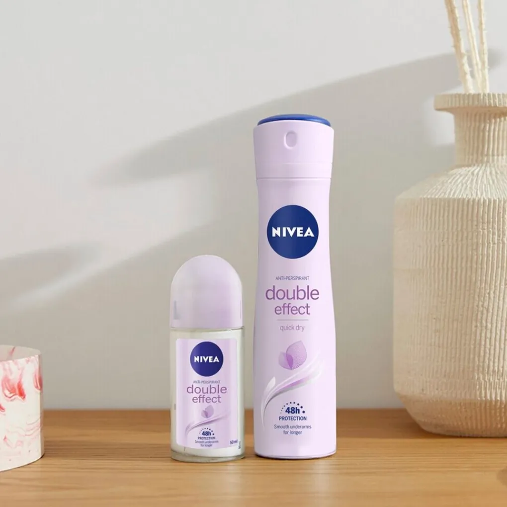 Nivea Deoroller>Double Effect Antitranspirant Roller