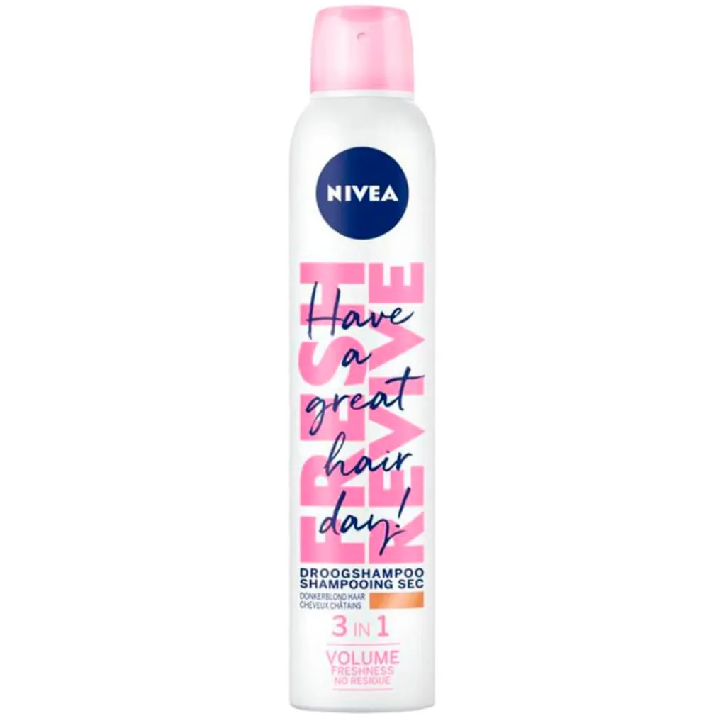 Nivea Droogshampoo>Fresh Revive 3-in-1 Droogshampoo voor Donkerblond Haar