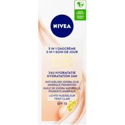 Nivea Skincare Dagcreme|Bb Cream>NIVEA 5-In-1 SPF15 Lichte Huidskleur BB Cream