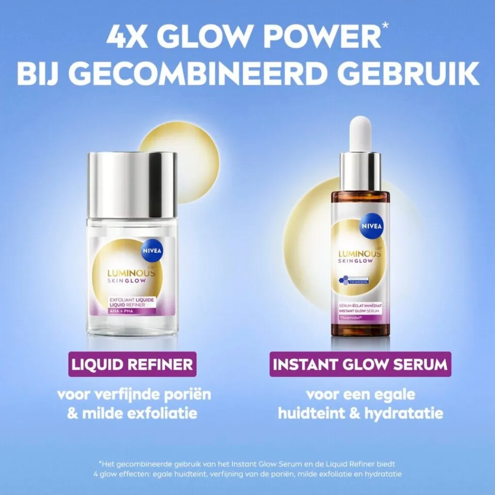 Nivea Skincare Serum>NIVEA Luminous630 Skin Glow Instant Glow Serum