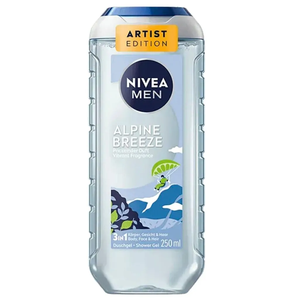 Nivea Men Shampoo|Douchegel>Alpine Breeze 3-in-1 Douchegel