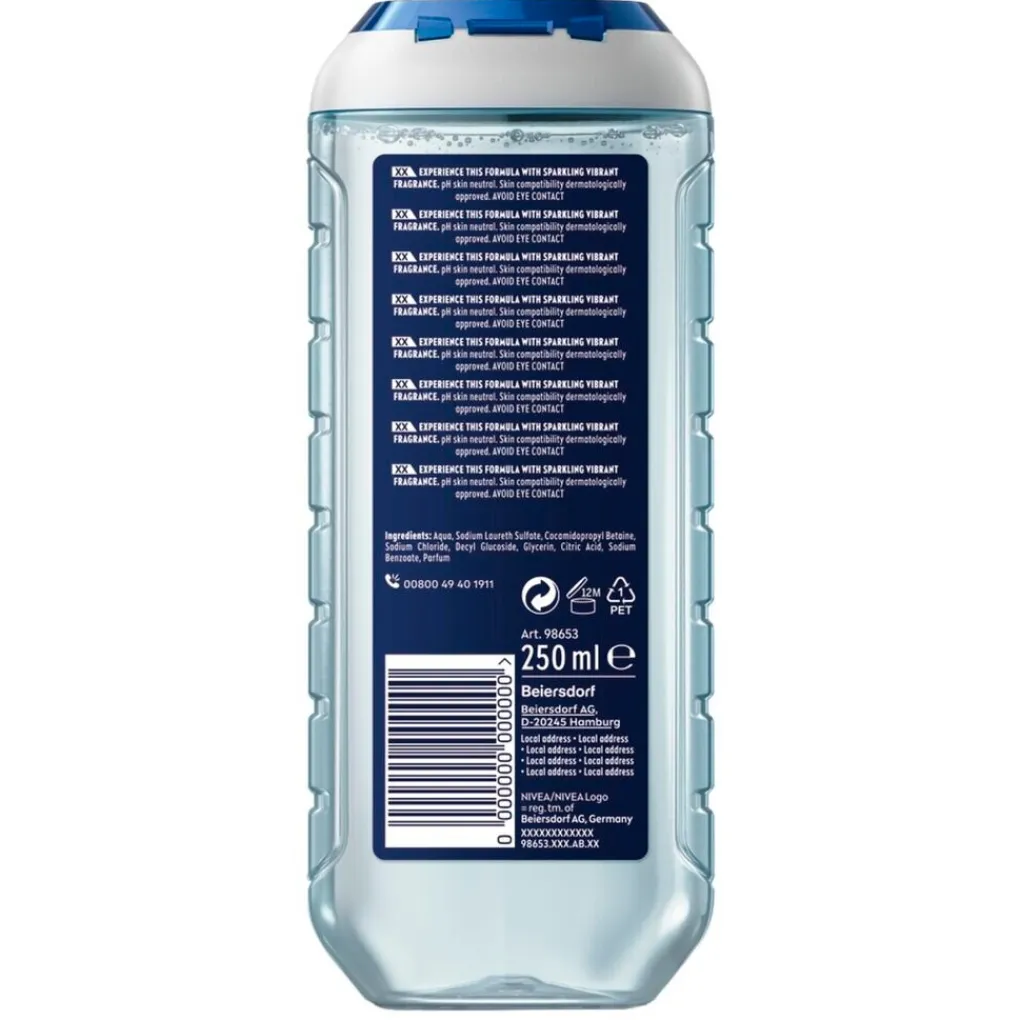 Nivea Men Shampoo|Douchegel>Alpine Breeze 3-in-1 Douchegel