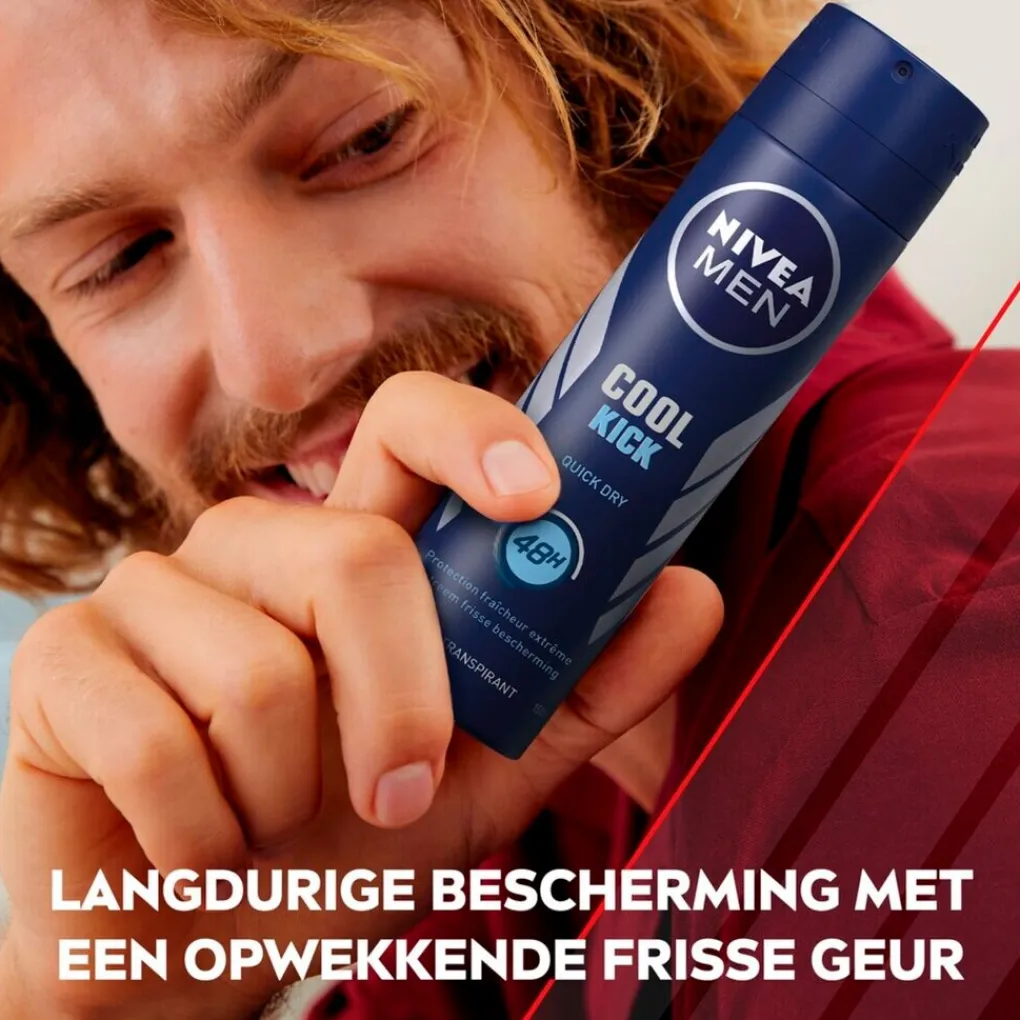 Nivea Men Deospray>Cool Kick Antitranspirant Spray
