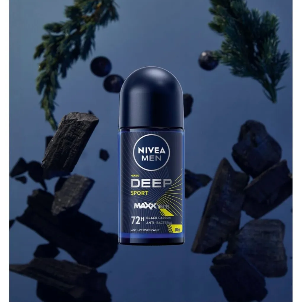 Nivea Men Deoroller>Deep Sport MaxxTech Antitranspirant Roller