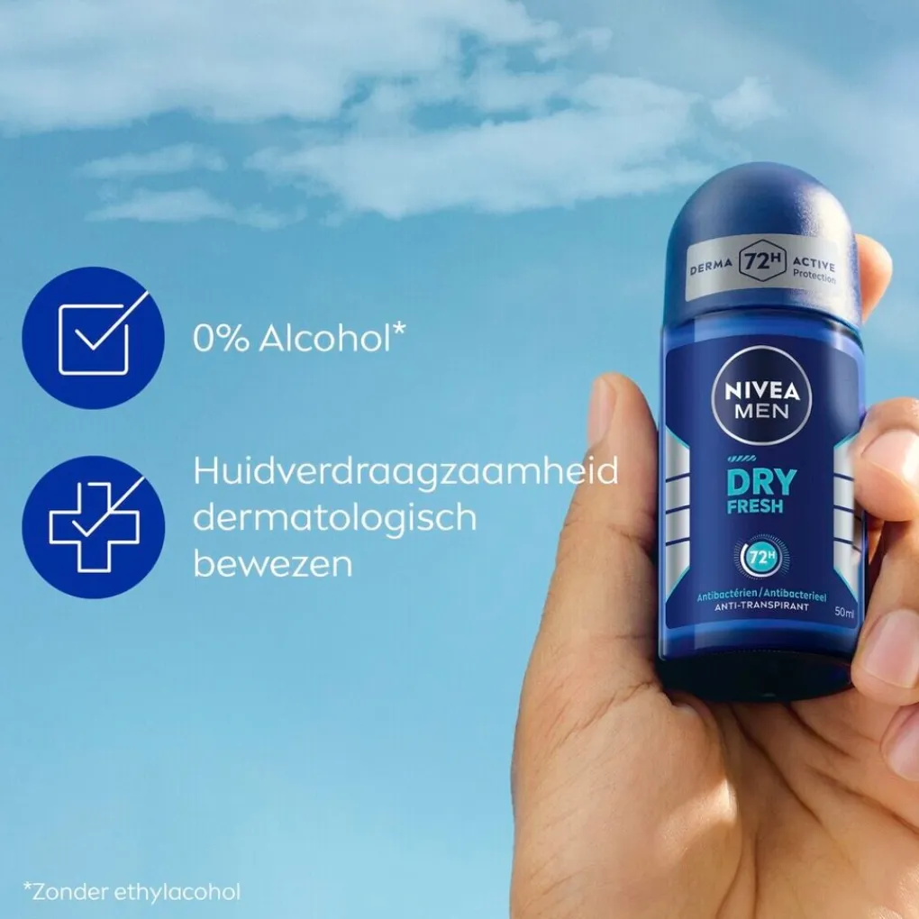 Nivea Men Deoroller>Dry Fresh Antitranspirant Roller