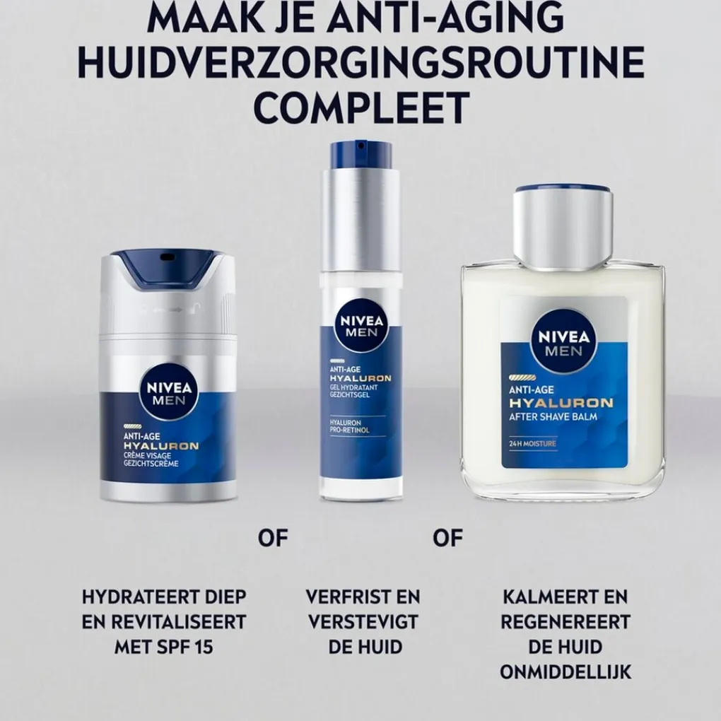 Nivea Men Dagcreme>Hyaluron Anti-age Gezichtscrème