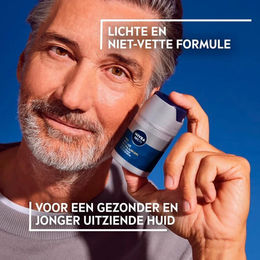Nivea Men Dagcreme>Hyaluron Anti-age Gezichtscrème