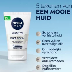 Nivea Men Gezichtsreiniging Mannen>Sensitive Face Wash