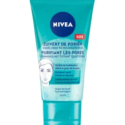 Nivea Skincare Gezichtsreiniging>NIVEA Pure Effect Clean Deeper Reinigingsscrub