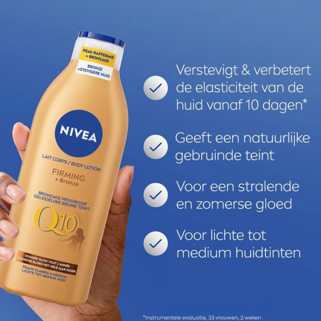Nivea Zelfbruiners|Bodylotion>Q10 Firming + Bronze Bodylotion