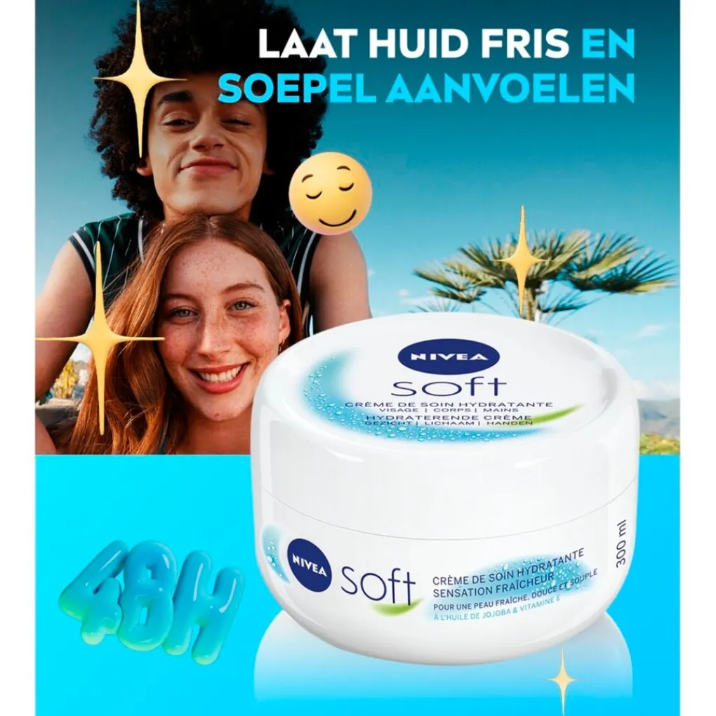 Nivea Bodycremes>Soft Hydraterende Crème