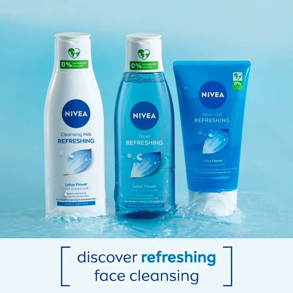Nivea Skincare Gezichtsreiniging>NIVEA Verfrissende Reinigingsmelk