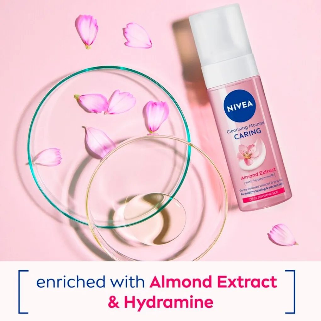 Nivea Skincare Gezichtsreiniging>NIVEA Verzachtende Reinigingsmousse