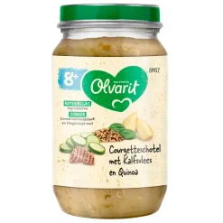 Olvarit Babymaaltijden>Nutricia 8M+ Courgetteschotel met Kalfsvlees