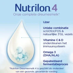 Nutrilon Flesvoeding>4 Dreumes- en Peutermelk Flesvoeding Vanaf 1 Jaar