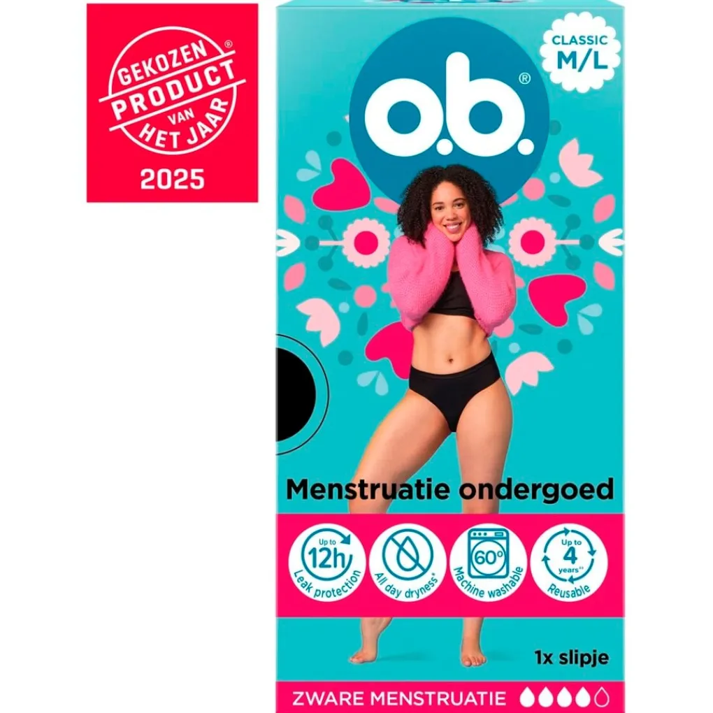 Ob Menstruatieondergoed>o.b. Herbruikbaar Menstruatieondergoed