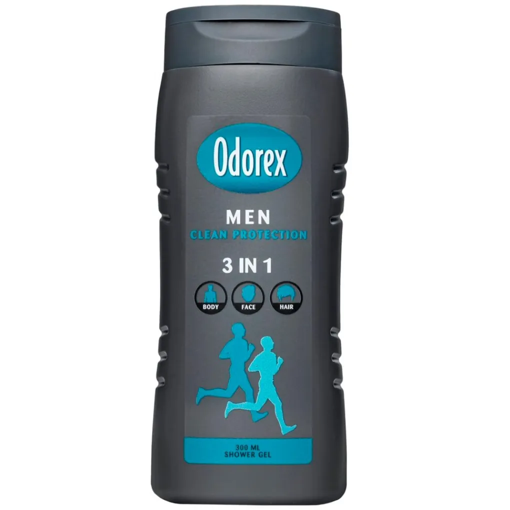 Odorex Shampoo|Douchegel>Men Clean Protection 3-in-1 Showergel