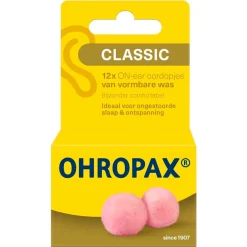 Ohropax Oor En Mond>Classic Geluiddempers